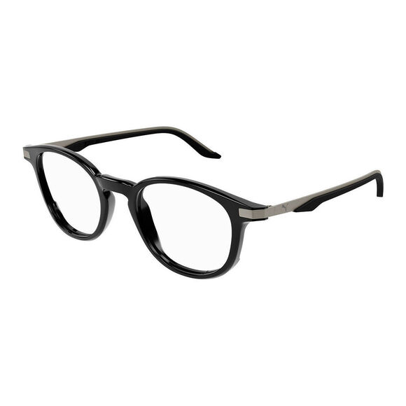 NWT PUMA  PU0412o 001 Black Ruthenium Eyeglasses - Picture 1 of 2
